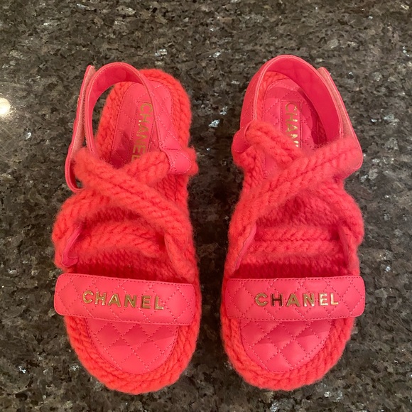 CHANEL Shoes - Chanel Rope Dad Sandals